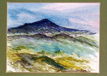 [Painting: High Mountain, Richard Mehringer ]