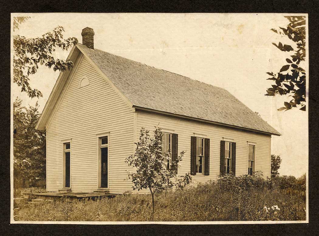 [Photo: Barclay Friends Meeting House
(1880) circa 1902].