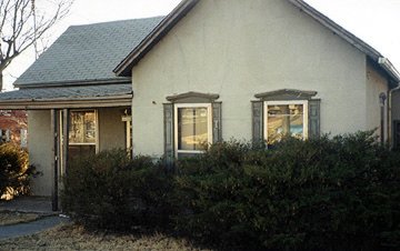 [Photo: The Hinkle-Heinz House, built in 1881 by George Hinkle, Sheriff of Ford County, and purchased by Charles
Heinz in 1883 for $1,800. Mr. Heinz was the owner of the Lone Star Saloon. All rights
reserved, FCHS.]