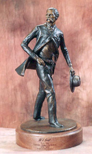 [image: Wyatt Earp statue, Dodge City, KS: 2004, by artist Mary Spurgeon.]