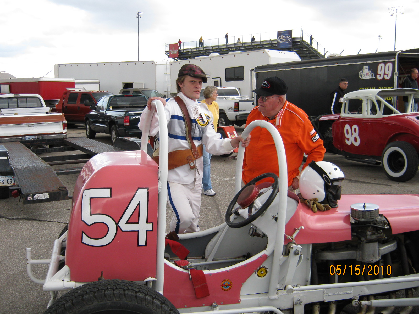 Vintage Dirt Track Race Car Photos